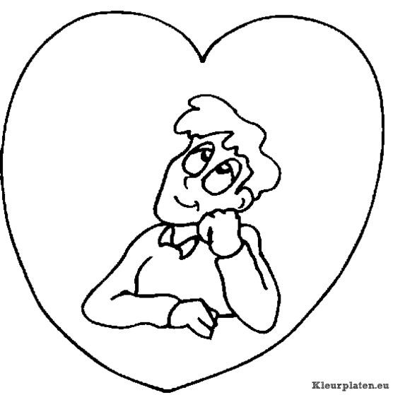 Valentijn kleurplaten