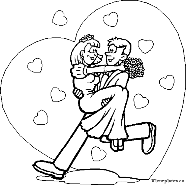 Valentijn kleurplaten