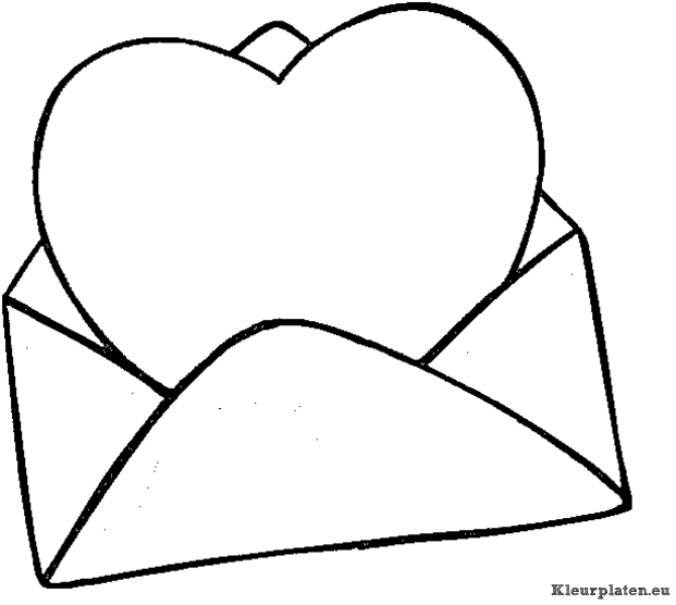 Valentijn kleurplaten