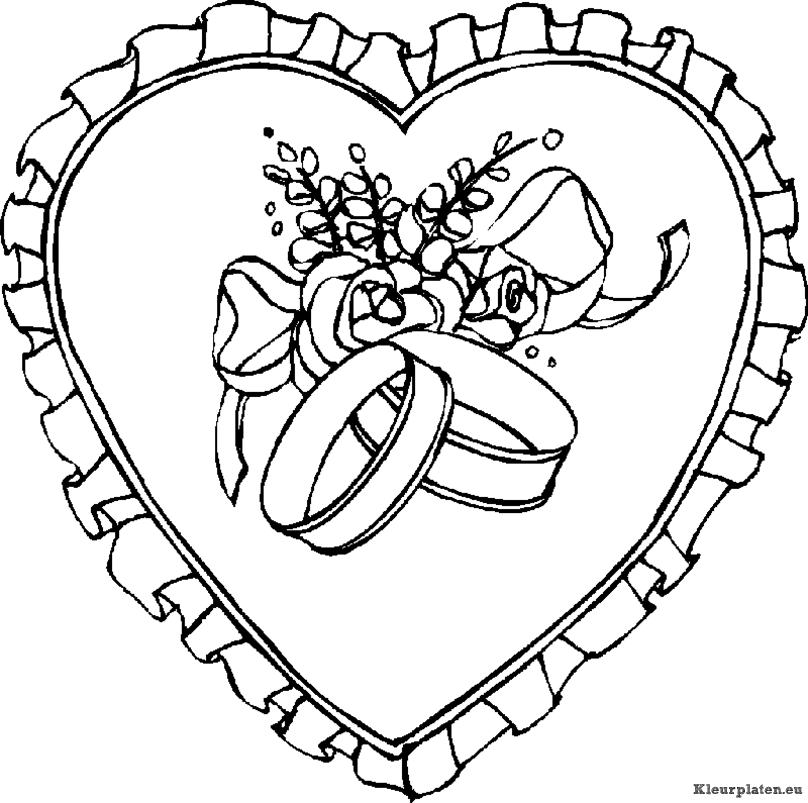 Valentijn kleurplaten