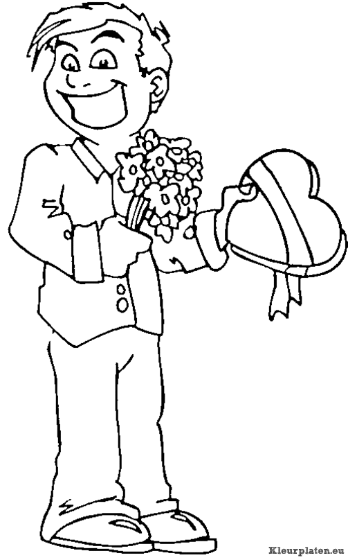 Valentijn kleurplaten