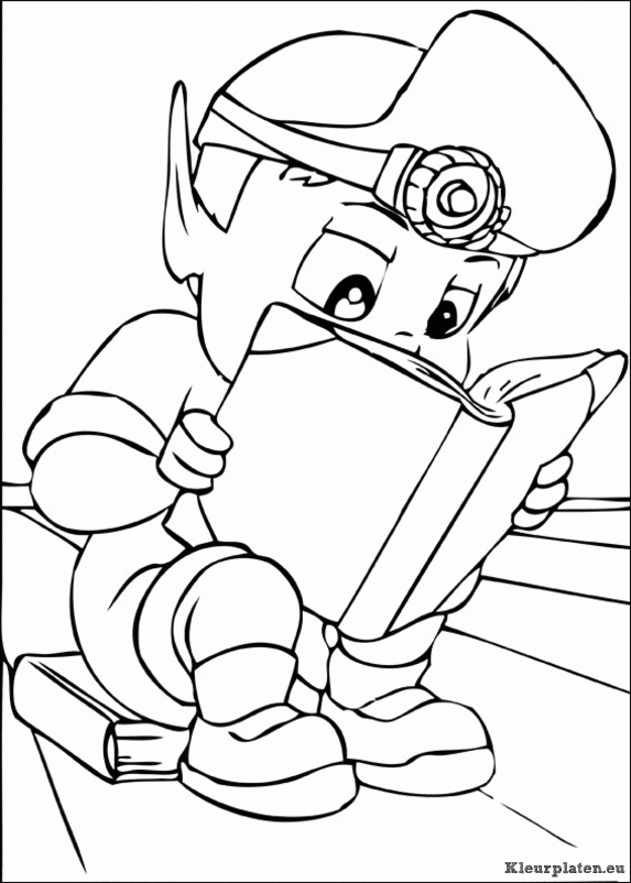 Adiboo kleurplaten