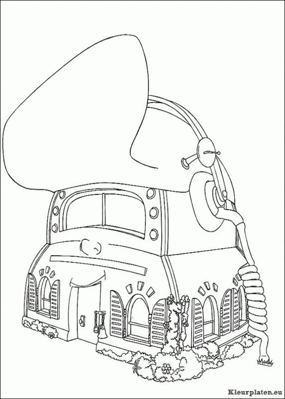 Adiboo kleurplaten