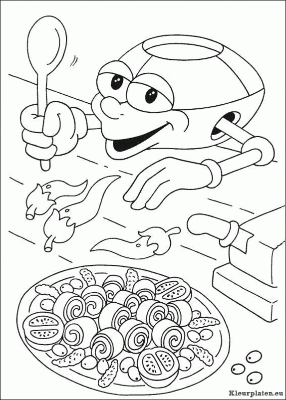 Adiboo kleurplaten