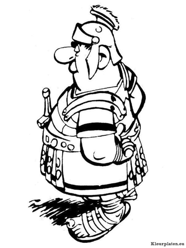 Astrix en obelix kleurplaten
