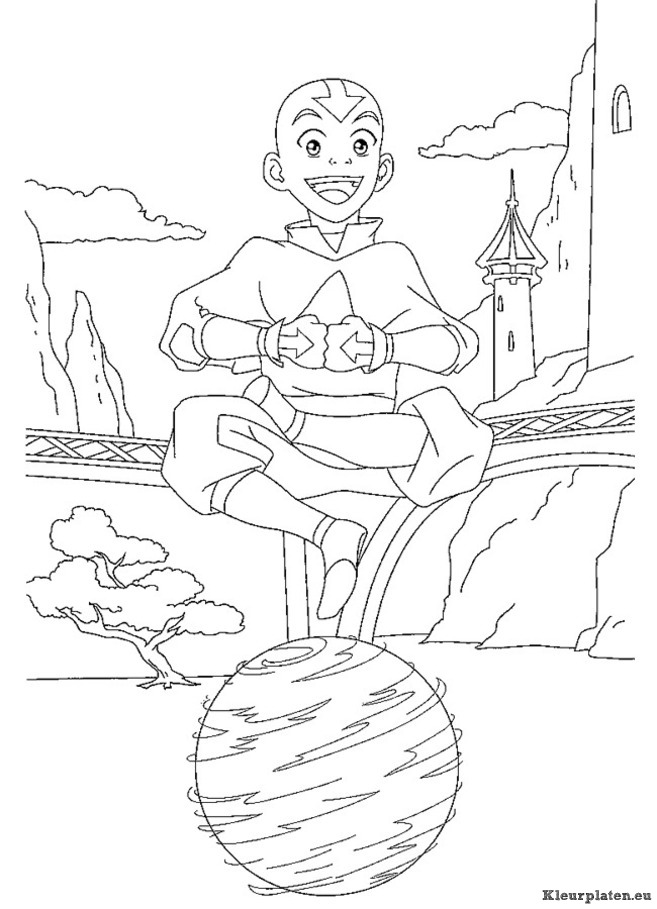 Avatar kleurplaten