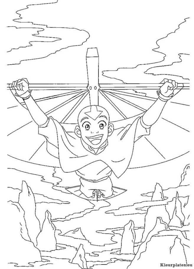 Avatar kleurplaten