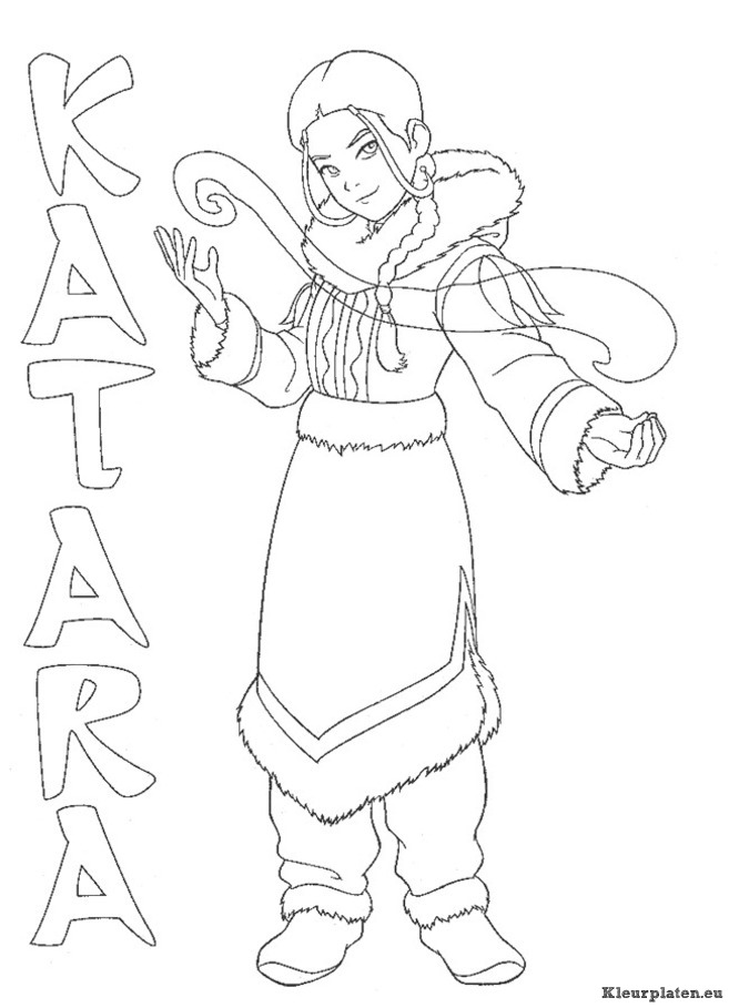 Avatar kleurplaten