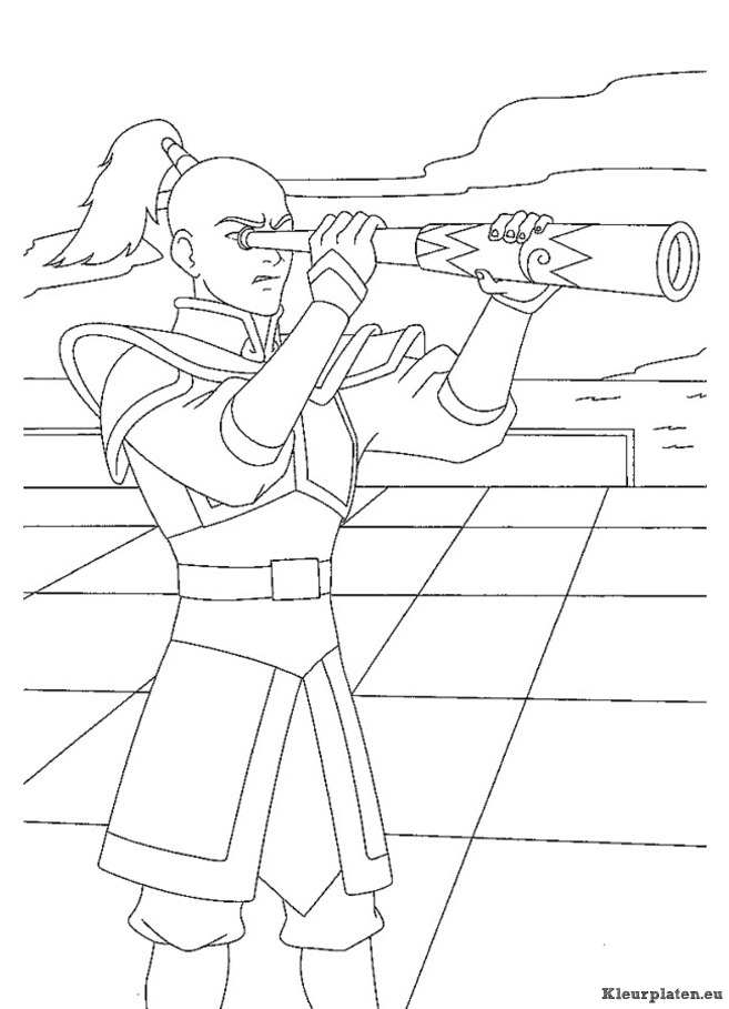 Avatar kleurplaten