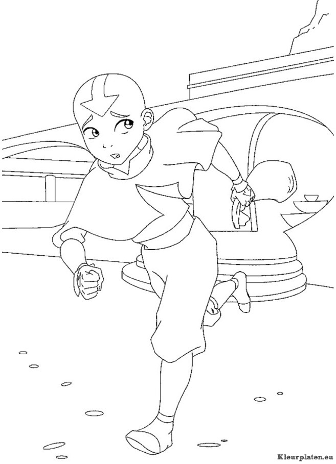 Avatar kleurplaten