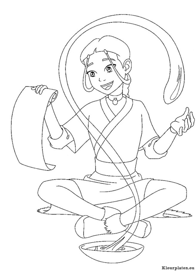 Avatar kleurplaten