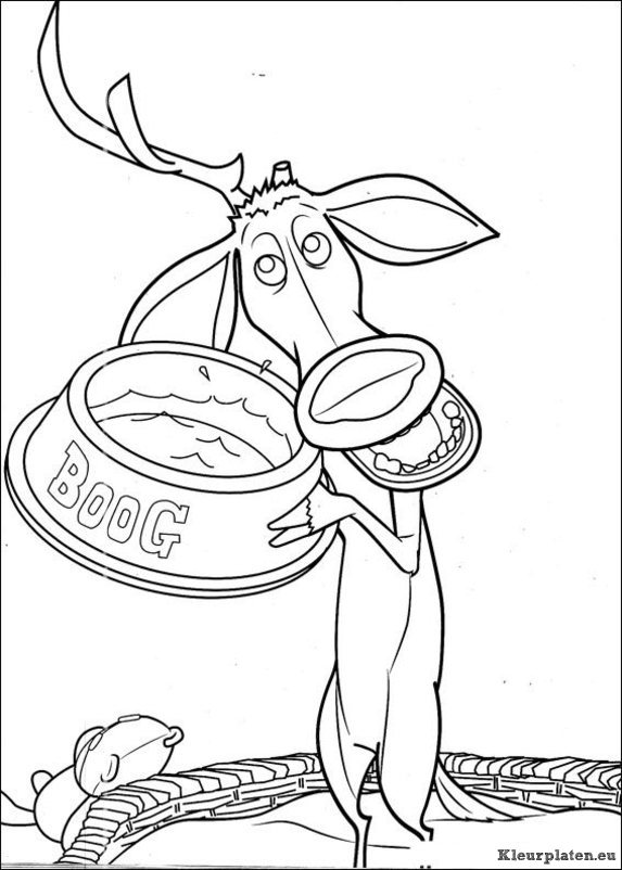 Baas In Eigen Bos Of Open Season Kleurplaten Kleurplaten eu