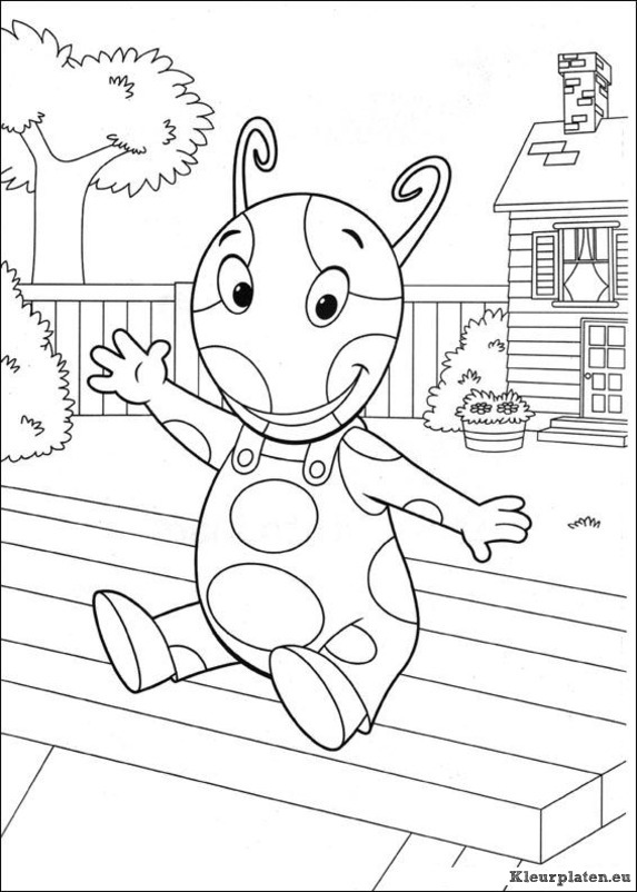 Backyardigans kleurplaten
