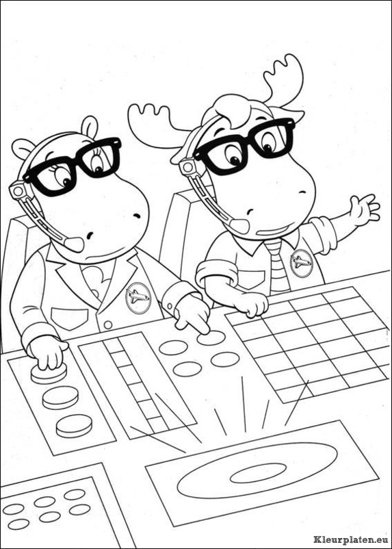 Backyardigans kleurplaten