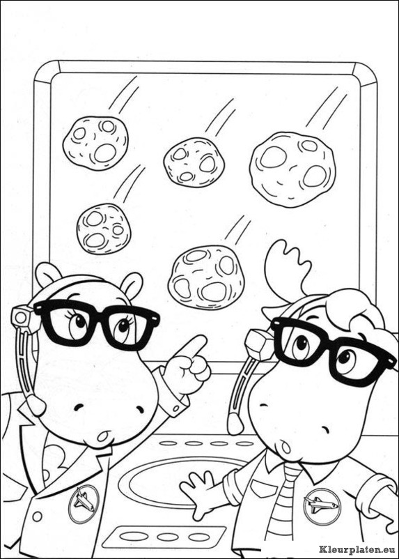 Backyardigans kleurplaten