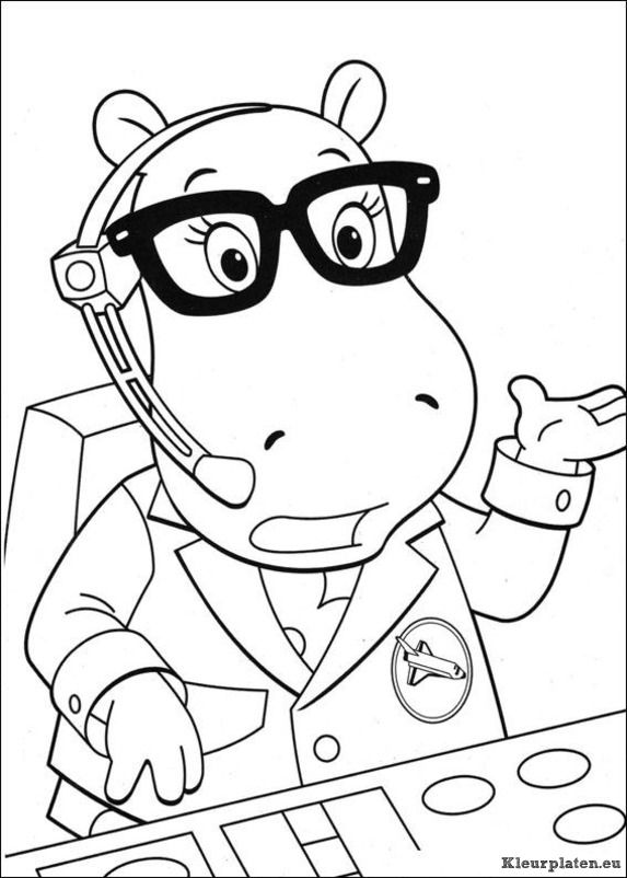 Backyardigans kleurplaten