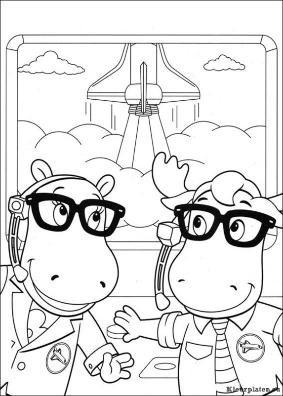 Backyardigans kleurplaten