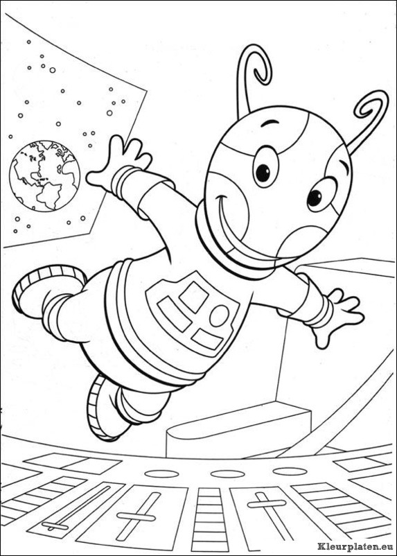 Backyardigans kleurplaten