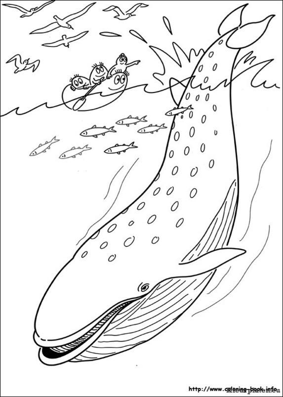 Barbapapa kleurplaten