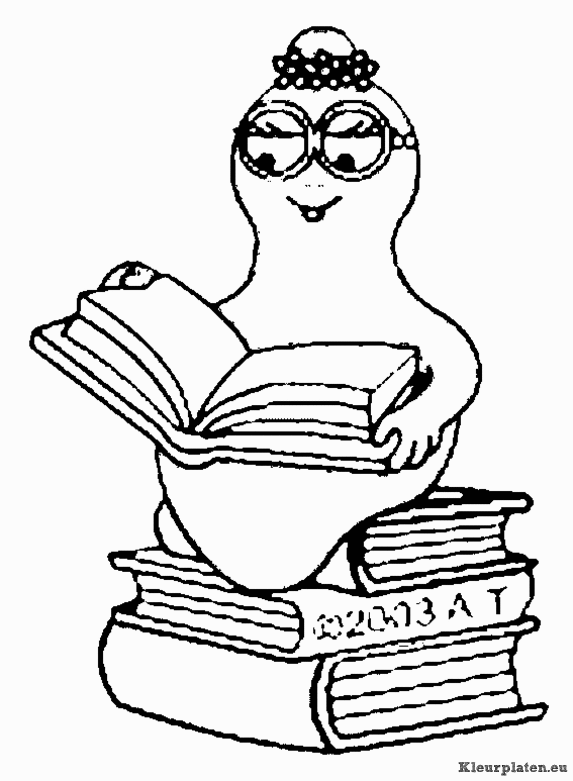 Barbapapa kleurplaten
