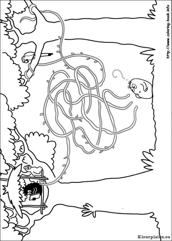 Barbapapa kleurplaten