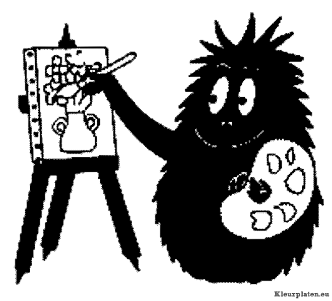 Barbapapa kleurplaten
