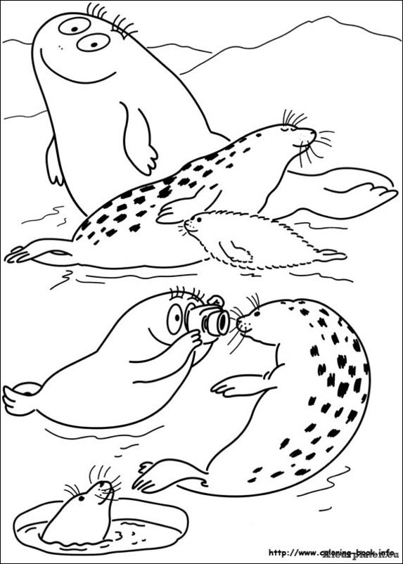 Barbapapa kleurplaten