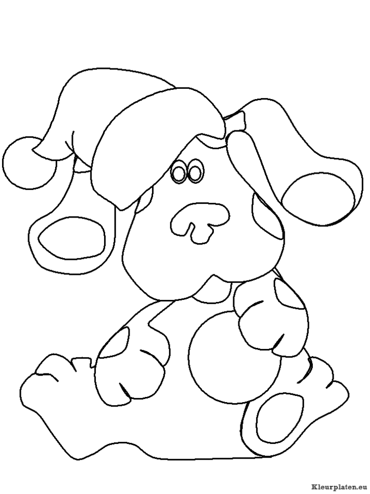 Blues clues kleurplaten