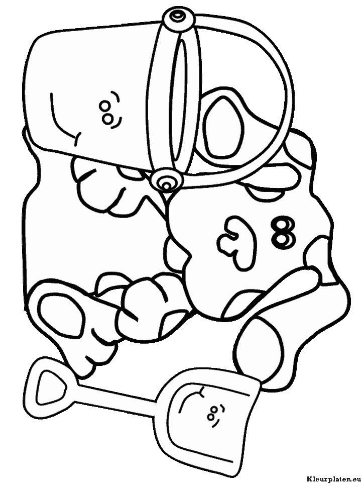 Blues clues kleurplaten