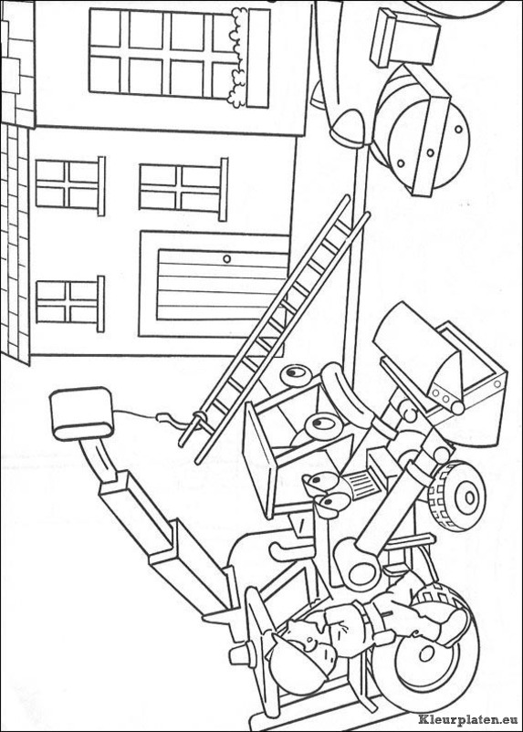 Bob de bouwer kleurplaten
