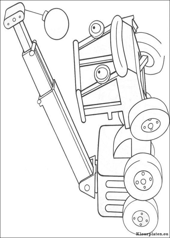 Bob de bouwer kleurplaten