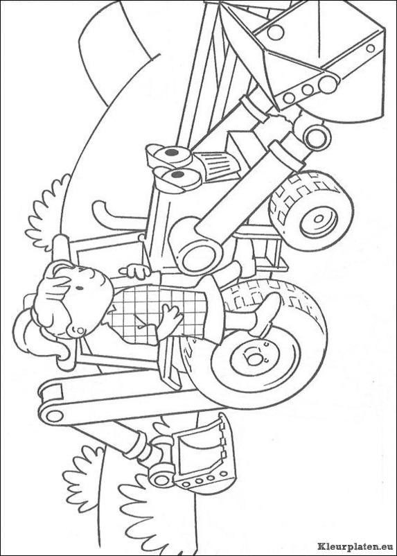 Bob de bouwer kleurplaten