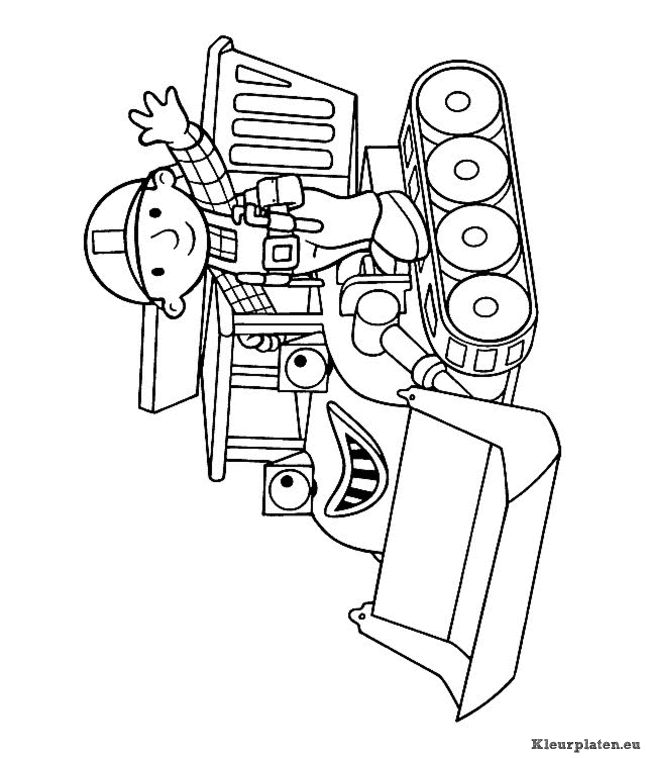 Bob de bouwer kleurplaten