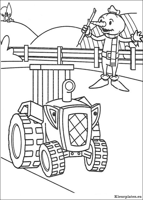 Bob de bouwer kleurplaten