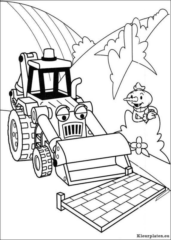 Bob de bouwer kleurplaten