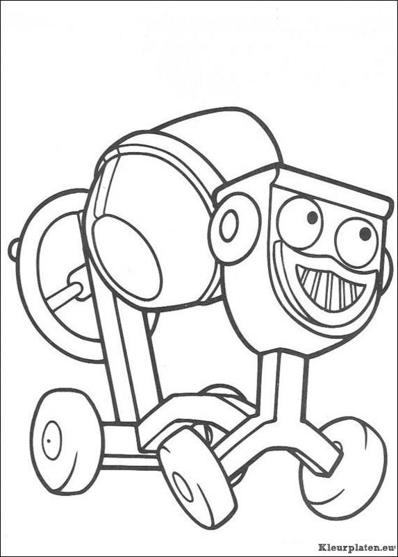 Bob de bouwer kleurplaten