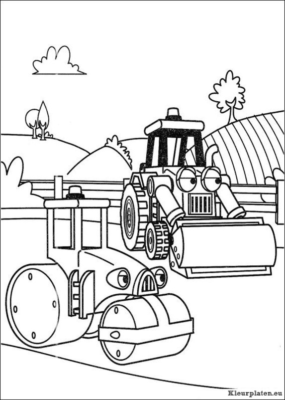 Bob de bouwer kleurplaten