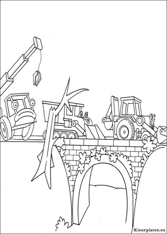 Bob de bouwer kleurplaten