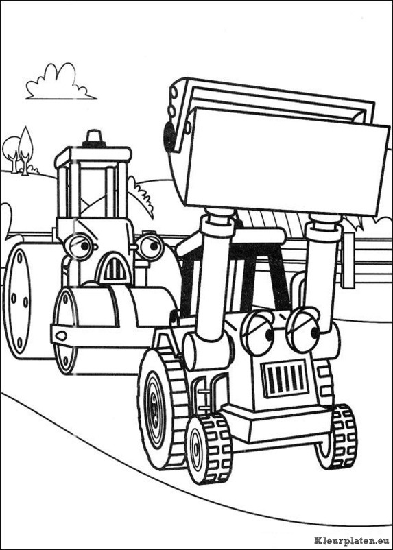 Bob de bouwer kleurplaten