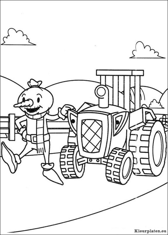 Bob de bouwer kleurplaten
