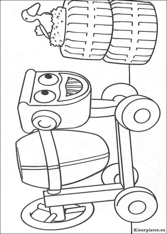 Bob de bouwer kleurplaten