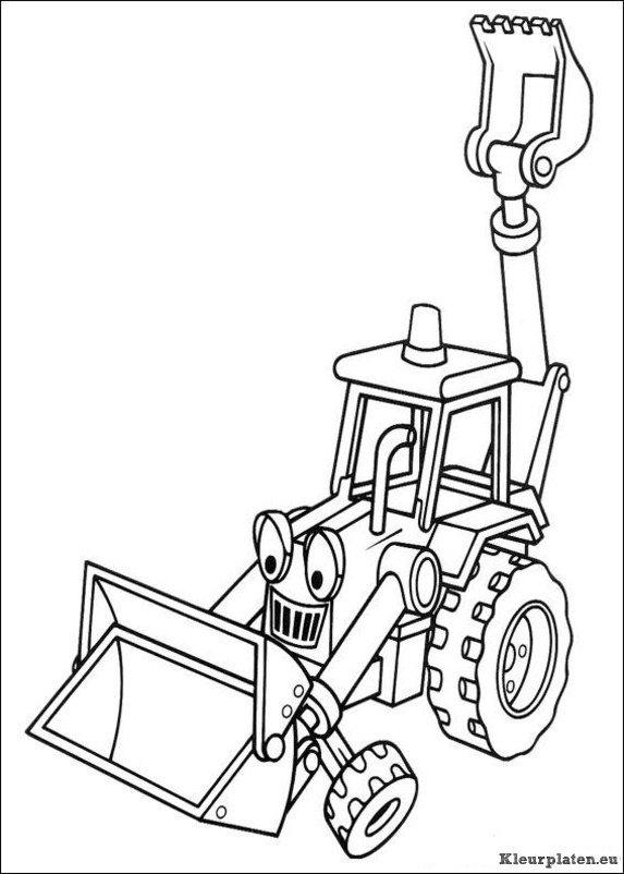 Bob de bouwer kleurplaten