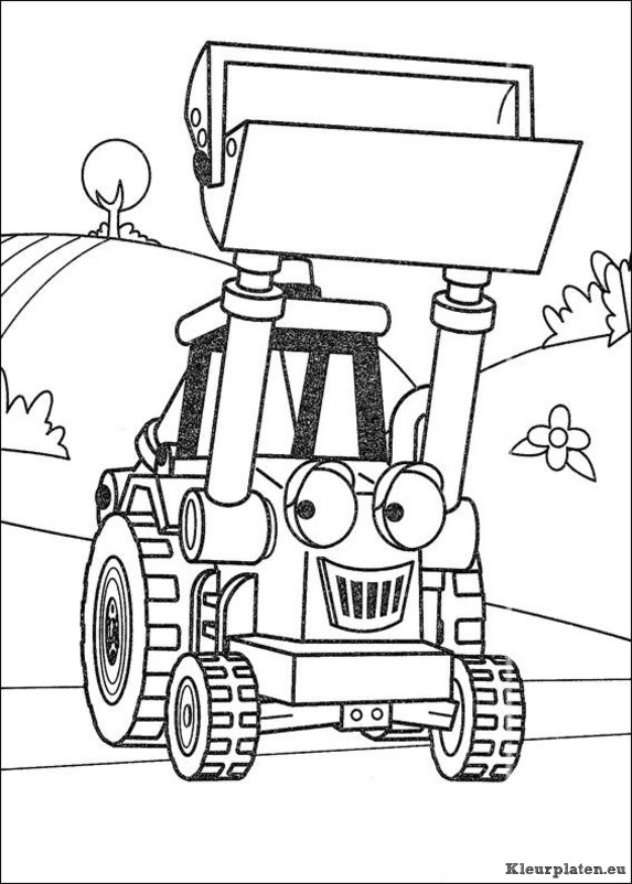Bob de bouwer kleurplaten