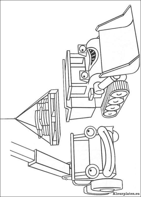 Bob de bouwer kleurplaten