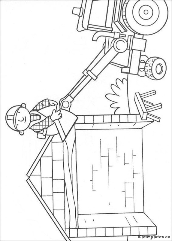 Bob de bouwer kleurplaten
