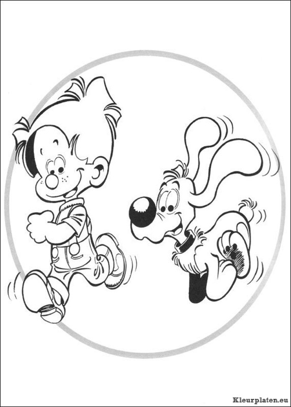 Bollie en billie kleurplaten