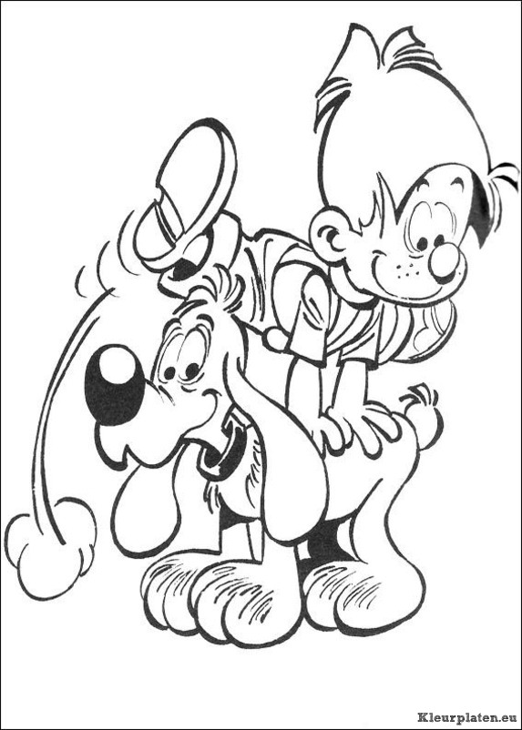 Bollie en billie kleurplaten