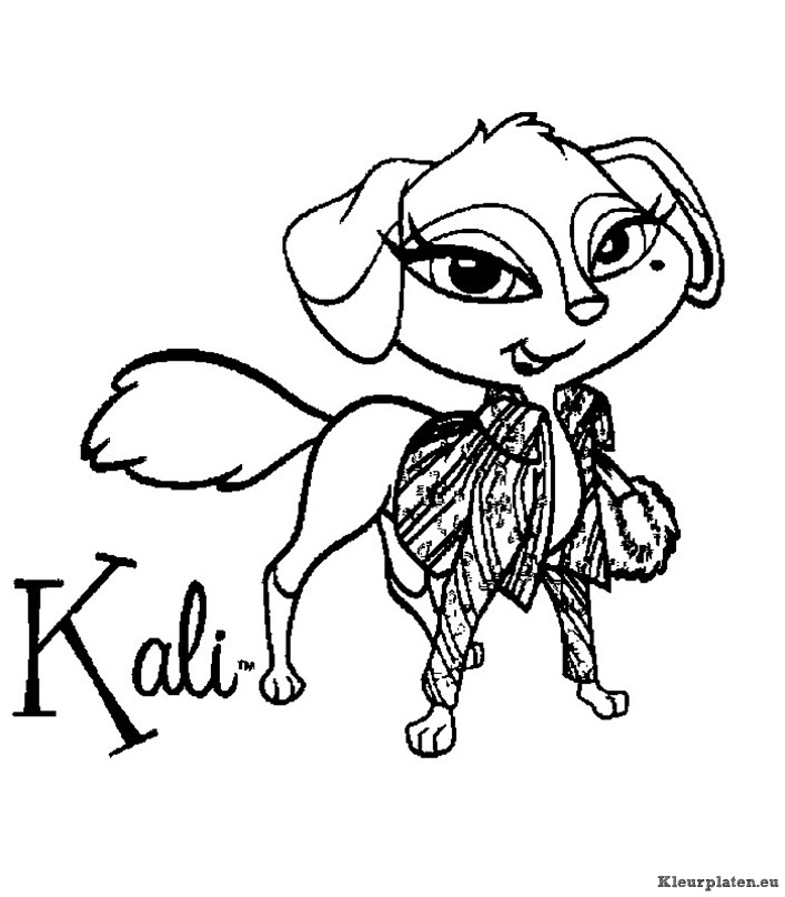 Bratz petz kleurplaten