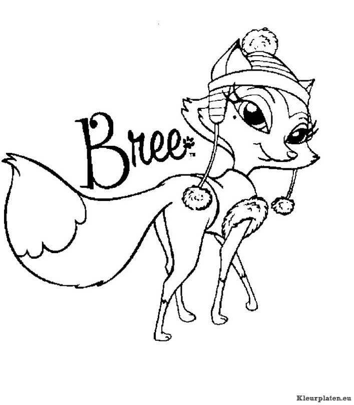 Bratz petz kleurplaten