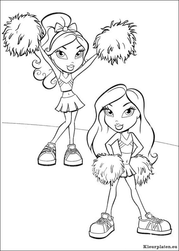 Bratz kleurplaten